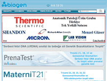 Tablet Screenshot of biogen.com.tr