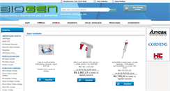 Desktop Screenshot of biogen.net.br